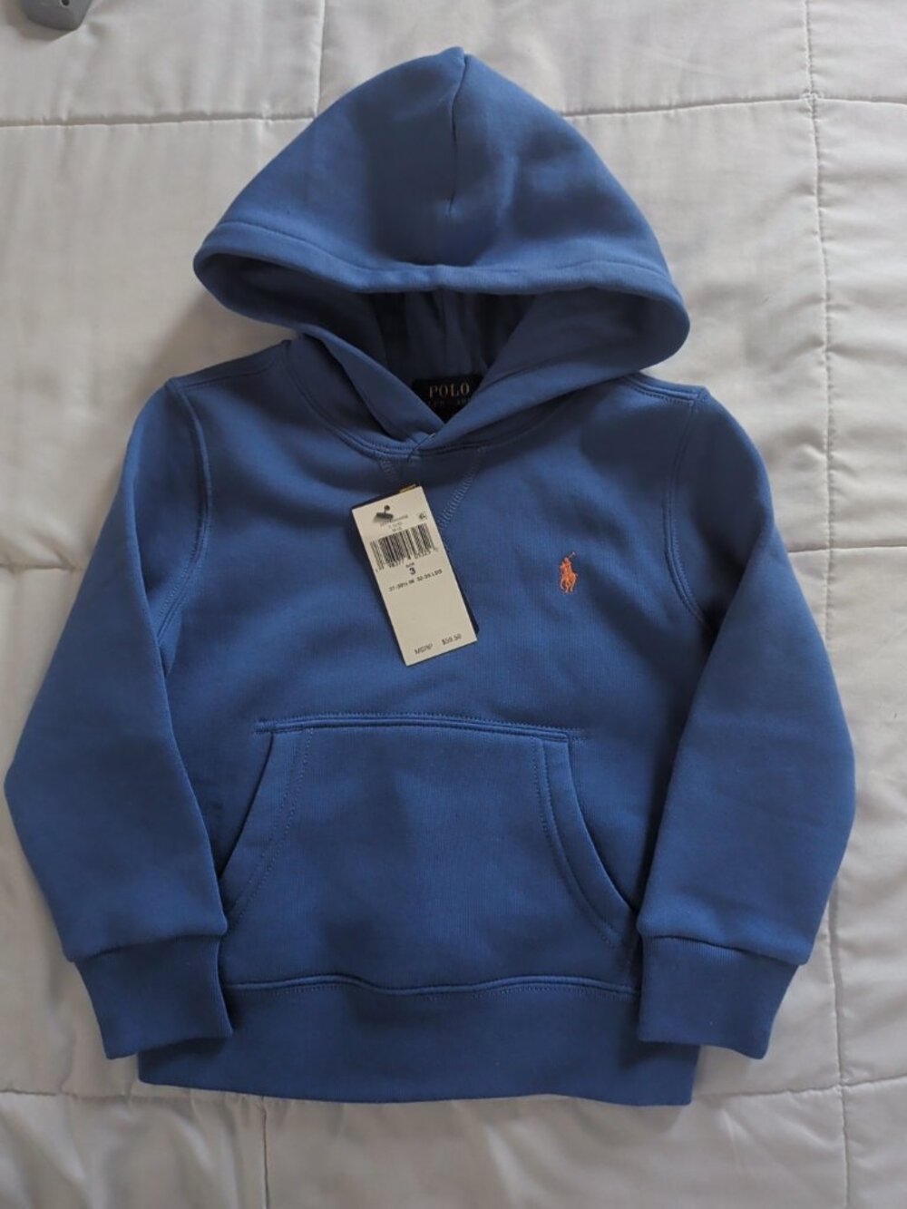 NWT Toddler Ralph Lauren Polo Hoodie Size 3T